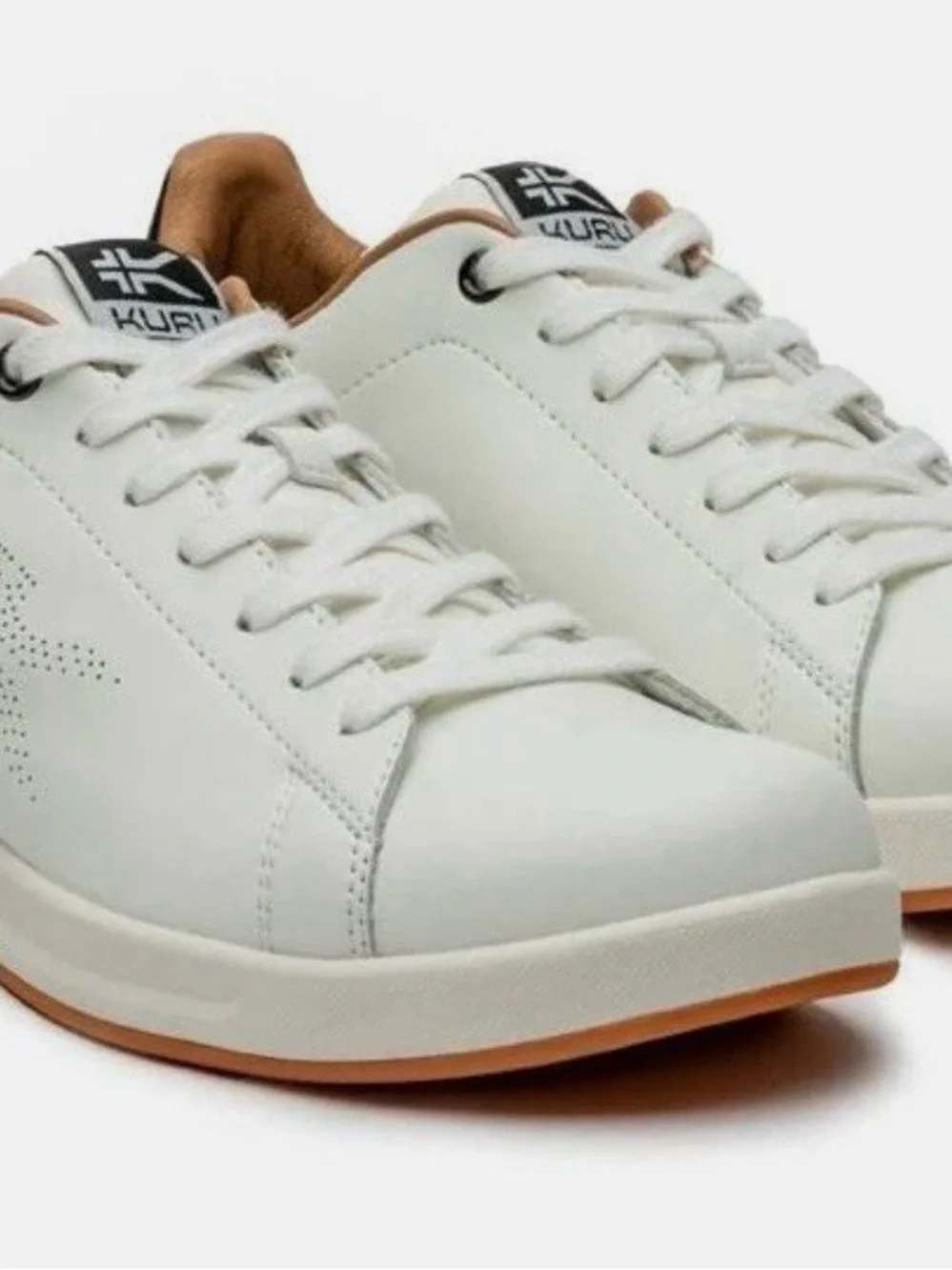 KURU White Leather Roam Sneaker
